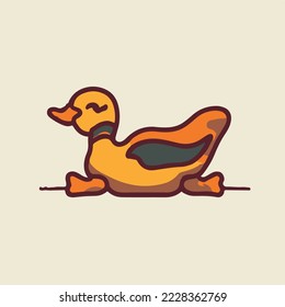 vintage  illustration. icon concept isolated vector. flat cartoon style