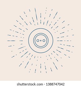 Vintage illustration with sun rays Socket Icon. Rosette symbol for your web design, logo