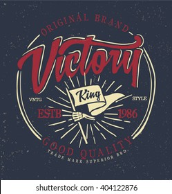 vintage illustration typography t-shirt printing. college typography graphic
