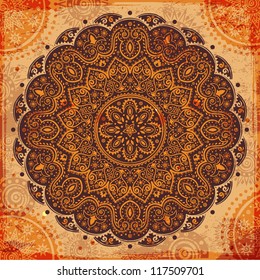 Vintage Indian gold ornament