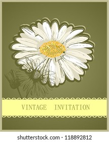vintage invitation