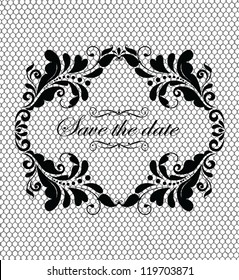 Vintage invitation