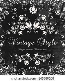 vintage invitation