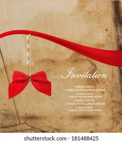 vintage invitation