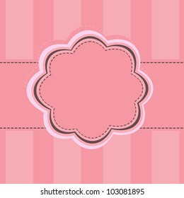 vintage invitation, invitation background, vintage post card, baby background with message,