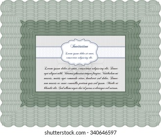 Vintage invitation. Printer friendly. Customizable, Easy to edit and change colors.Nice design. 