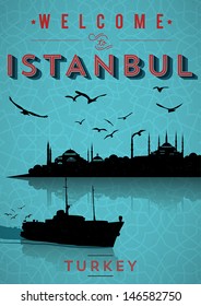 Vintage Istanbul Poster