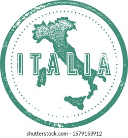 Vintage Italia Stamp featuring Country of Italy