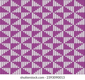 Vintage jacquard geometric pattern, great design for any purpose. knitting concept. Jacquard knitwear