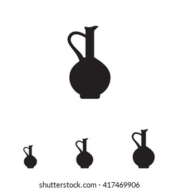 Vintage jug icon