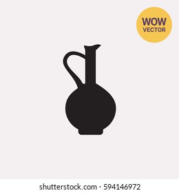 Vintage jug icon