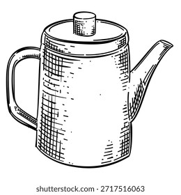 Vintage vetor linha arte desenhado à mão ilustração