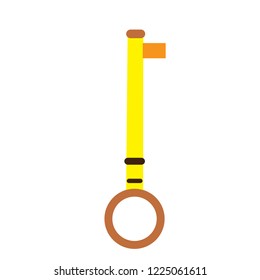 vintage key, one