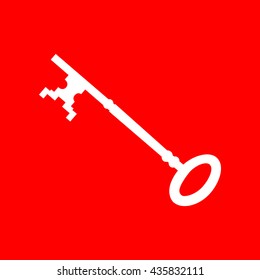 Vintage key sign