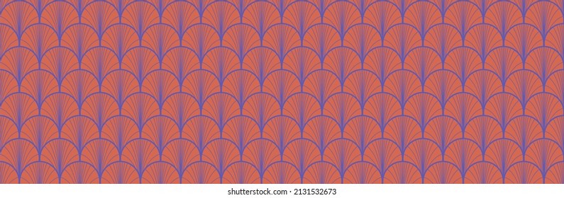Vintage Kimono, Shibori Wabi Sabi Tie Dye Ikat Fan Texture. Rich VIP Japanese Clothes Design. Chinese Seamless Wave Pattern. Luxurious Japanese Fan Seamless Pattern. Geometric Bohemian Asian Print.