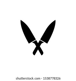 vintage knife logo design inspiration