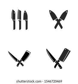 vintage knife logo design inspiration