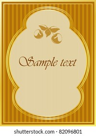 vintage  label #1