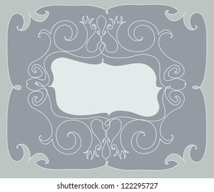 Vintage label