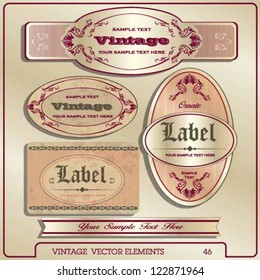vintage label
