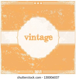 Vintage label