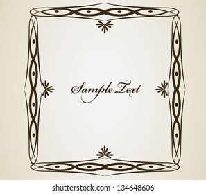 Vintage label