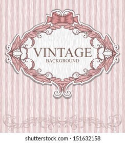 Vintage label