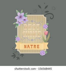vintage label
