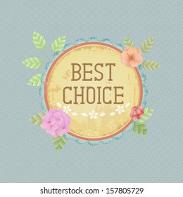 vintage label