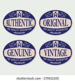 Rótulo Vintage