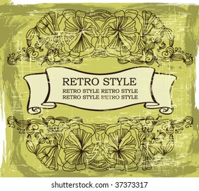 Vintage label