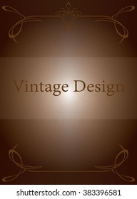Vintage label