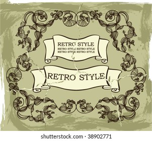 Vintage label