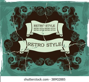 Vintage label