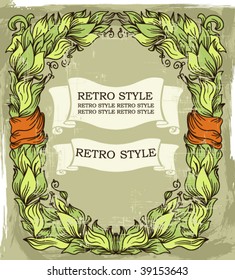 Vintage label