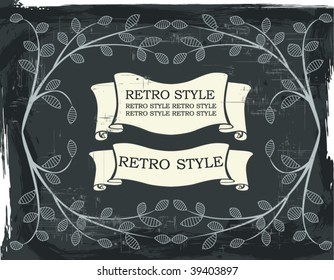 Vintage label