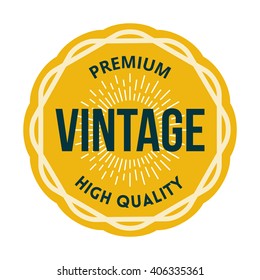 Vintage Label