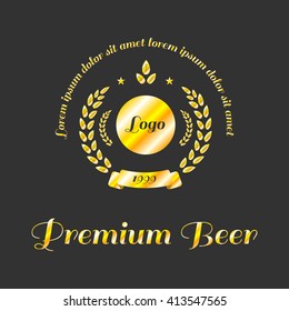 Vintage label