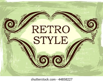 Vintage label