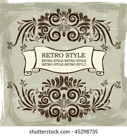 Vintage label
