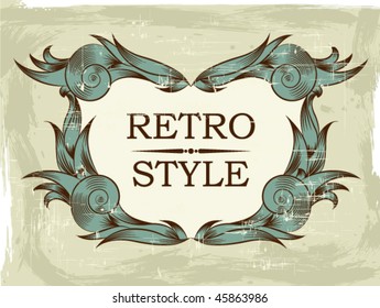 Vintage label