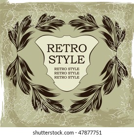 Vintage label