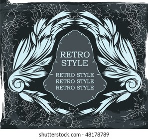 Vintage label