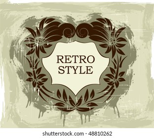 Vintage label