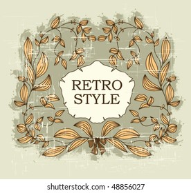 Vintage label