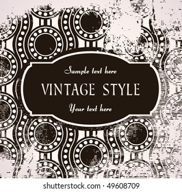 vintage label