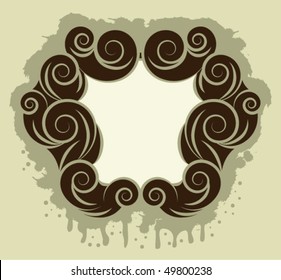 Vintage label