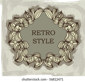 Vintage label