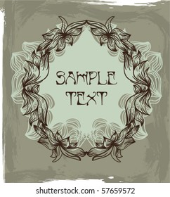 Vintage label
