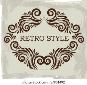 Vintage label